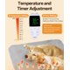 thumbnail image 3 of Almohadilla Térmica Ringco para Mascotas, para Gatos y Perros Pequeños con Temporizador y Control de Temperatura, 3 of 7