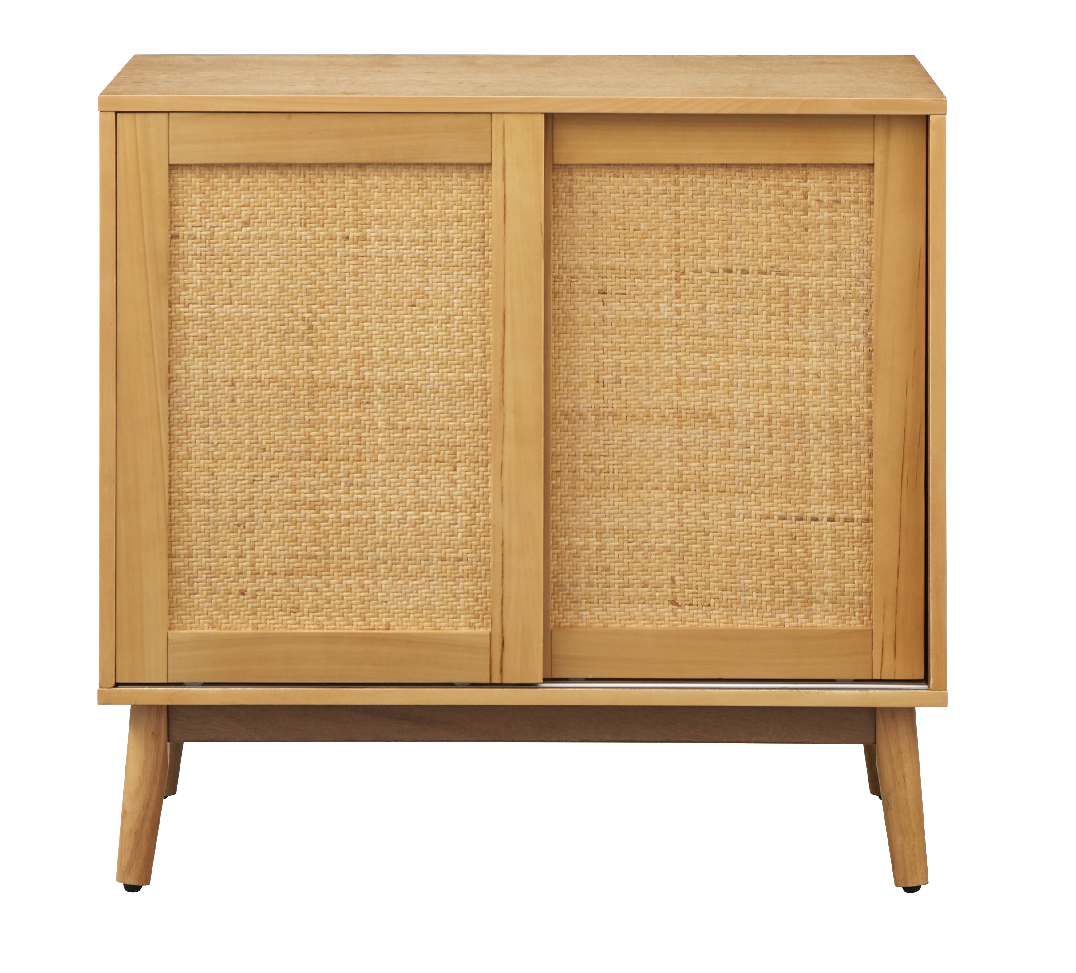 TMS Radcliff 32" Wide Sliding Door Buffet, Natural Finish