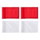 thumbnail image 1 of 4 piezas portátil de 7 x 5 "de para practicar práctica para golf con bandera para el patio trasero para hogar Sharpla Marcador rojo de bandera de putting green, 1 of 8