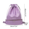 thumbnail image 3 of Wjsxc Gym Bag Dry And Wet Separation Swimming Bag Waterproof Beach Storage Sports Equipment Backpack Women's Small Bag, 3 of 7