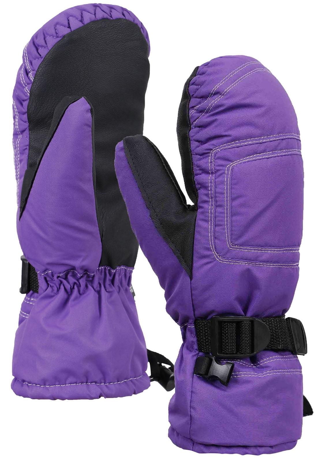 ANDORRA Women Winter Snow 3M Thinsulate Waterproof Outdoor Ski Gloves,M