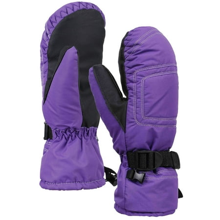 Womens Thinsulate Lined Waterproof Ski Mittens Winter (Best Womens Ski Mittens)