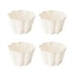 thumbnail image 1 of Moldes de silicona de grado alimenticio para pudín de gelatina | Juego de 4 piezas para alimentos y repostería | Diseño en forma de flor para facilitar el desmoldado, 1 of 7