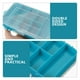 thumbnail image 3 of unbranded 2Ud Caja De Almacenamiento Verde De Plástico Con Compartimentos Doble Cara Para Piezas Pequeñas Y Tornillos, 3 of 8