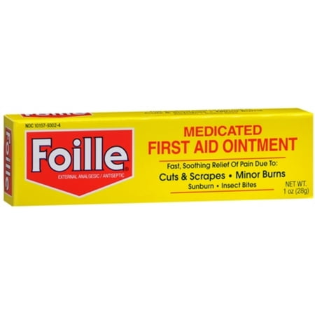 Foille Medicated First Aid Ointment 1 oz (Pack of (Best Ointment For Bee Stings)
