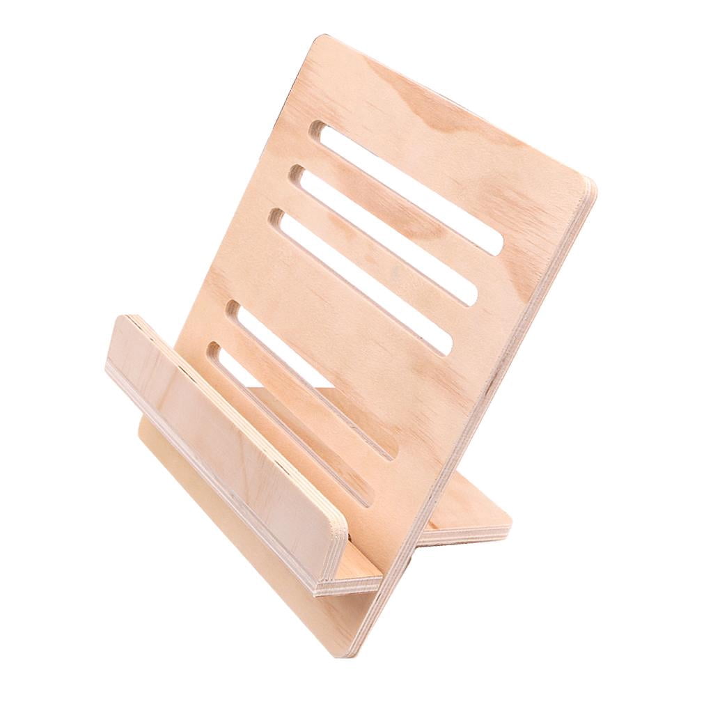 LeeQinersw Detachable Wood Desktop Bookstand Table Top Music Sheet Holder