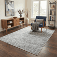 thumbnail image 3 of KUETH 9X12 Vintage Area Rugs Machine Washable Rugs for Living Room, Non Slip Flat Pile Rug with Rubber Backing, Persian Rug for Entryway Bedroom Dining Room Home Office, 3 of 6