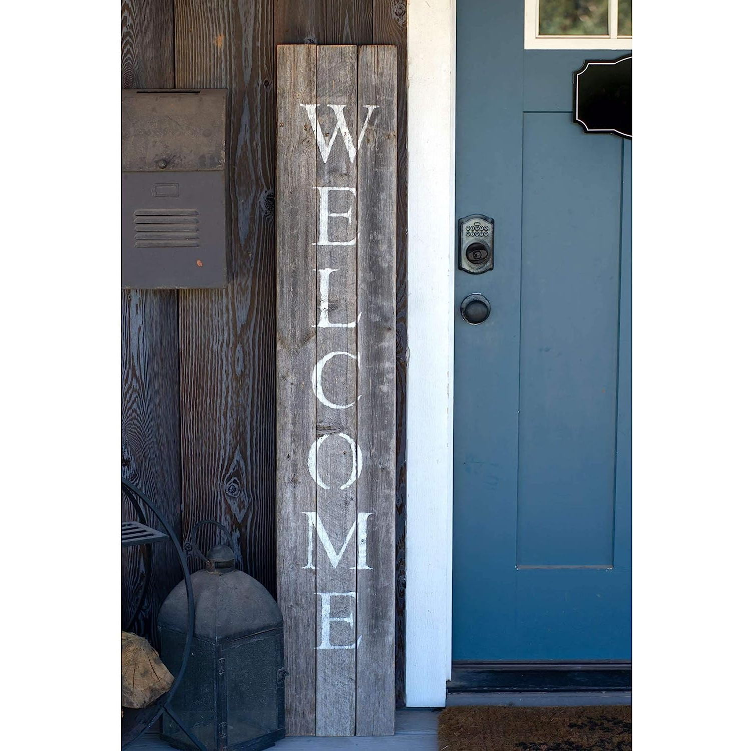UlaREYoy Farmhouse Rustic Sign for Front Porch 5ft Front