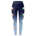 thumbnail image 5 of Mepaouo St. Patrick's Day Tights Women Shamrock Leggings High Waist Yoga Pants Trousers Sizes S-2X, 5 of 5