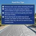 thumbnail image 7 of In The Swim 12' x 24' Ultra Silver Rectangle Solar Pool Cover 16 Mil For Solar Heating Above Ground Pools and Inground Pools 16M12X24REULTRB, 7 of 7