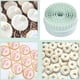 thumbnail image 2 of Cateissary Molde cortador de galletas de forma redonda para cupcakes de 8 piezas, moldes de herramientas para Fondant reutilizables de caras, Herramientas y accesorios para hornear, 2 of 6