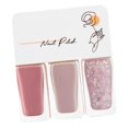 thumbnail image 1 of 3pcs Water Based Nail Polish Set Women Easy Peel Off Quick Dry Nail Polish for Dating Halloween Party T14, 1 of 4