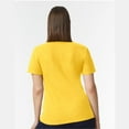 thumbnail image 4 of Gildan Softstyle Womens Short Sleeve Double Pique Polo Shirt, GR64 Semi-fitted Polo Shirt, Daisy S, 4 of 5