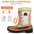 thumbnail image 5 of DREAM PAIRS Women Winter Mid Calf insulation Waterproof Faux Fur Snow Boots, 5 of 6