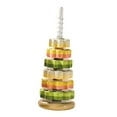 thumbnail image 4 of BELOVING Baby Stack Toy Geometric Stacker Interactive Developing Rainbow s Stacker green, 4 of 10