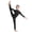 Black, variant on Kids Boys Girls Mock Neck Long Sleeve Unitard Leotard Full Length Body Suit Gymnastics Dance wear Dark Grey 9-10