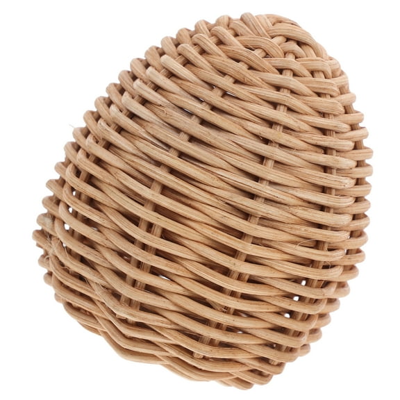 Figurine Decoration Imitation Rattan Decorations Teng Woven Eggs
