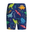 thumbnail image 5 of Fotbe Dinosaurs Pajama Shorts for Men, Men's Pajama Bottoms, Sleepwear,Short Pajama Pants-XX-Large, 5 of 9