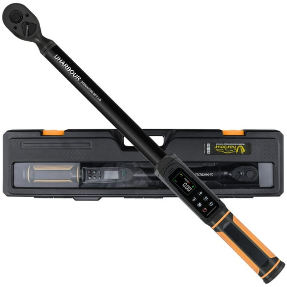 Llave dinamométrica digital Uharbour 1/2 Drive 5,1-340 Nm ± 2% Acc