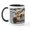 White/Black Inside, variant on CafePress - Sea Otter Love Mug - 11 oz Ceramic Mug - Novelty Coffee Tea Cup