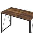 thumbnail image 5 of ACME Zaidin Writing Desk in Weathered Oak and Black, 5 of 9