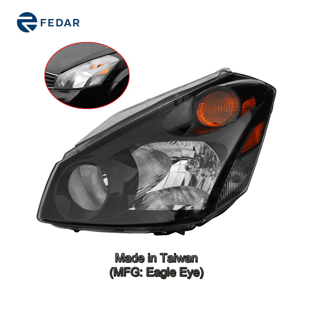 Headlight Lamp Compatible with Nissan Quest 2004 2005 2006 2007 2008 2009 Driver Left Walmart