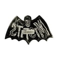 thumbnail image 2 of Misfits Bat Fiend, Officially Licensed, Iron-On / Sew-On, Embroidered PATCH - 2.7" x 4.5", 2 of 2