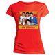 thumbnail image 1 of One Direction - Camiseta Cool de Algodón para Mujer (Rojo), 1 of 2