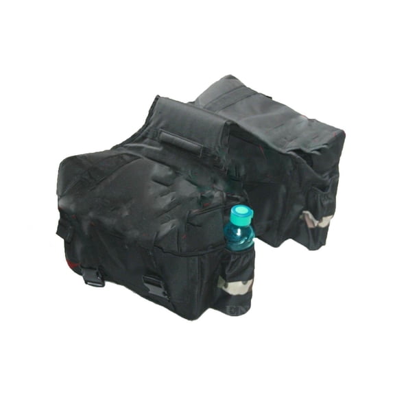 Multi-function Black Expandable Both Side Carrier Pannier Luggage Bag