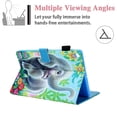 thumbnail image 3 of Allytech Galaxy Tab A7 10.4 Inch Case 2020 Released (Model SM-T500 T505 T507), Smart Stand Cover Auto Sleep Wake Slim Shell PU Leather Folio Flip Case for Samsung Galaxy Tab A7 10.4-Inch, Elephant, 3 of 6
