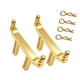 thumbnail image 1 of 2 piezas de soportes de carrocería RC 1:16, pilares de carcasa delantera y trasera, actualización de aleación de aluminio para camiones 16102Pro 16101 Oro, 1 of 8