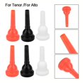 thumbnail image 3 of 2Pcs for Alto Tenor Trombones Mouthpiece Abs Plastic Beginners Exercising White Tenor Sax, 3 of 4