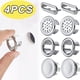 thumbnail image 2 of Cubierta redonda de desbordamiento para lavabo, tapa de drenaje de baño, anillos de desbordamiento huecos, accesorios de cocina y baño, 4/1 piezas, 2 of 4