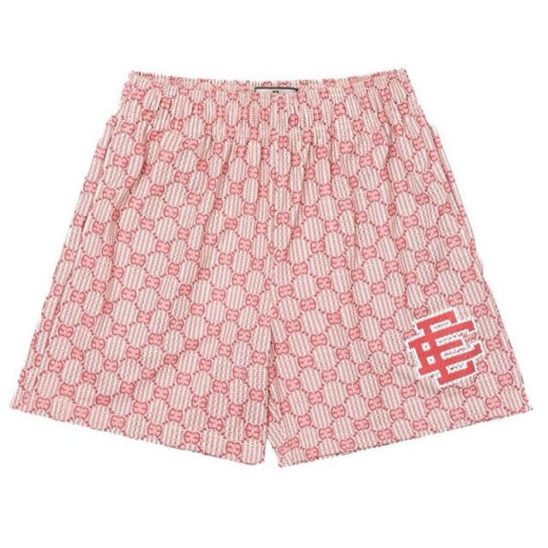 Pantalones cortos de fitness para hombre, pantalones de entrenamiento de baloncesto, pantalones de chándal de malla transpirable, pantalones de playa, tendencia urbana, Eric Emanuel EE Fivean unisex