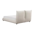 thumbnail image 5 of Lexicon Linna Chenille Upholstery California King Platform Bed in Beige, 5 of 12