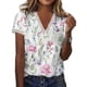 thumbnail image 2 of Camisas de moda para mujer, camiseta con estampado de encaje, blusa estampada para mujer, blusas elegantes de verano para mujer, hechas a medida para la perfección, 2 of 4