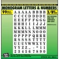 thumbnail image 2 of Hy-Ko MM-8 0.37 in. Black Vinyl Numbers & Letters- 99 per Pack - pack of 10, 2 of 2