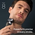 thumbnail image 6 of Braun Series 8 Electric Razor for Men, Electric Shaver, 5in1 SmartCare Center, Travel PowerCase, 8577cc, 6 of 13