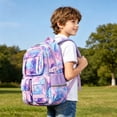 thumbnail image 5 of Konghyp 3Pcs Backpack Set, Large Capacity Backpack with Lunch Bag, Versatile Casual Backpack Kit, Insulated Lunchbox, Stylish Pencil Case, Durable and Waterproof, Perfect for Daily Use, 5 of 9