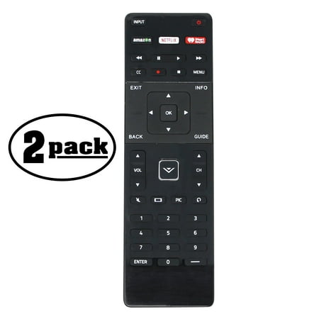2-Pack Replacement E70-C3 Smart TV Remote Control for VIZIO TV - Compatible with XRT222 VIZIO TV Remote Control