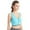 Green, variant on LYMAYTER Women Female Bra High Impact Zip Front Closure Sports Bras Underwear Support for Women Running Yoga S-3XL