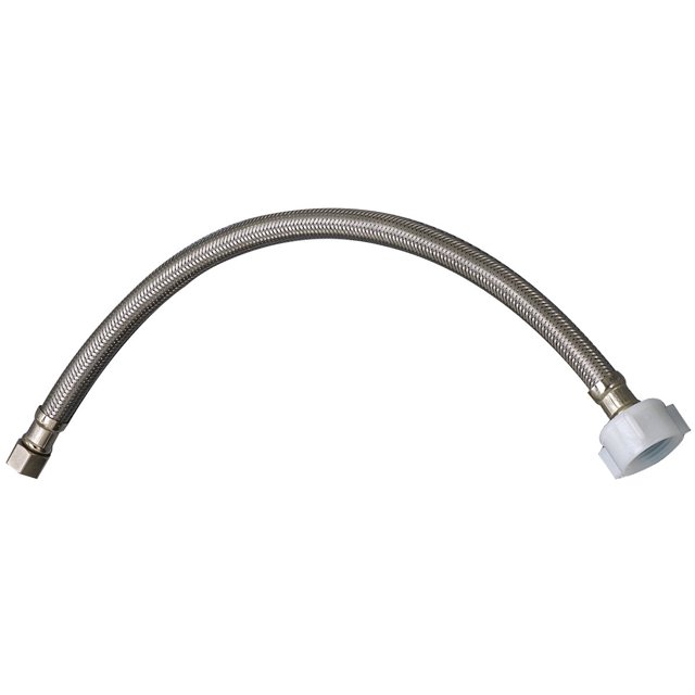 Tubo de suministro de inodoro Plumb Pak PP23807 de acero inoxidable 41 cm