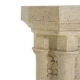 thumbnail image 5 of Christopher Knight Home Classic European 23.25” H Plant Stand, MGO Pedestal, Floral Carvings, Sand, 5 of 8