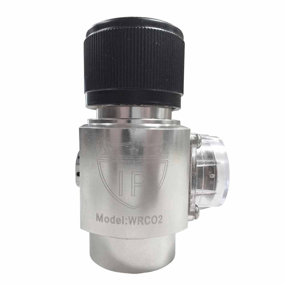 Interstate Pneumatics WRCO2L CO2 Regulator Aluminum Body 0-60 PSI with 3 Preset Settings 15PSI, 30PSI & 60PSI