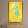 thumbnail image 5 of Squidward Painting Print, 3d Printed Canvas, Canvas Wall Art, Canvas Print, Bold And Brash Artwork, Modern Canvas Decor, Abstract Canvas Print, Canvas Wall Decor - Natural Framed, 5 of 6