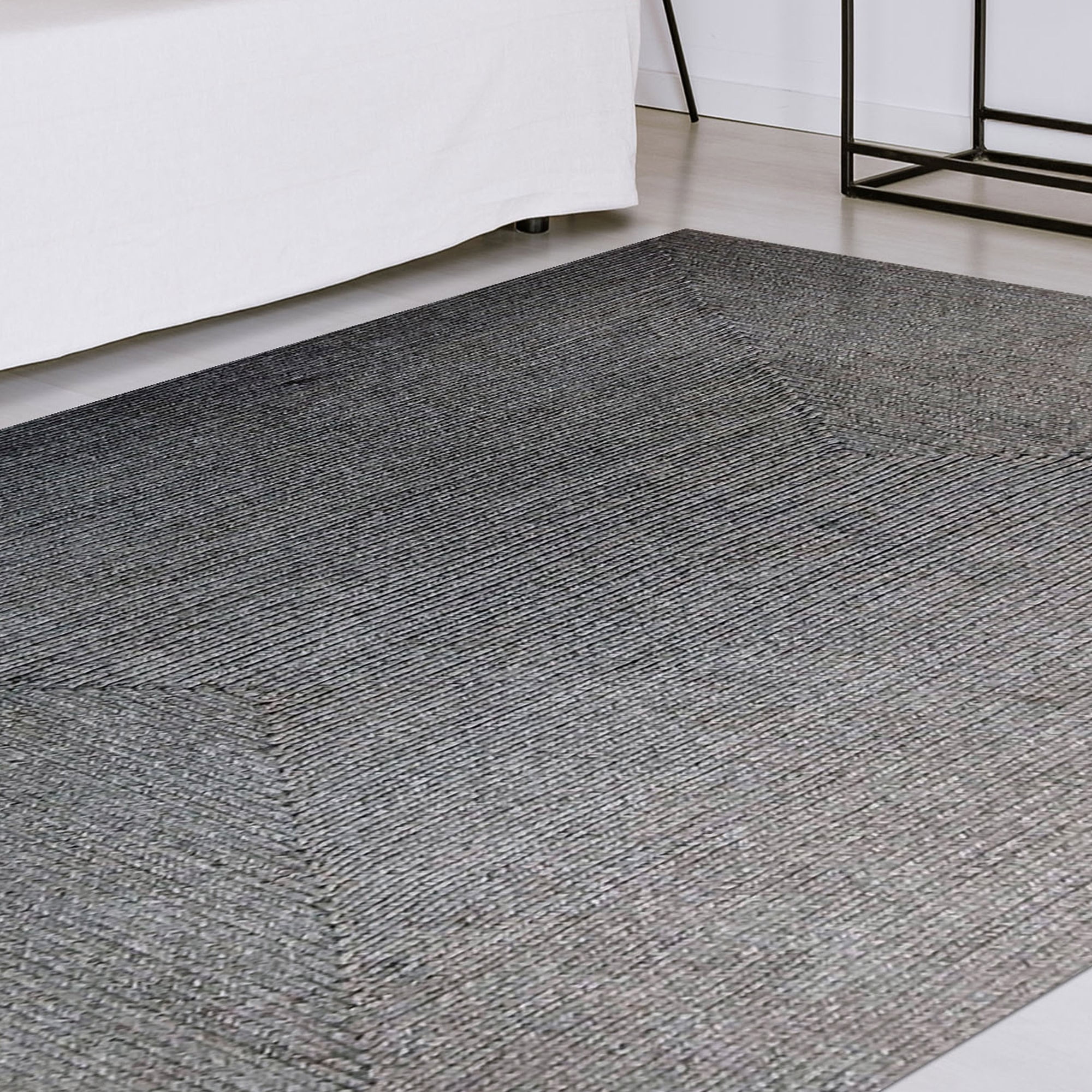 Superior Braided Indoor/ Outdoor Area Rug, 5' x 8', Brick
