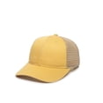 thumbnail image 2 of Outdoor Cap Ponytail Baseball Cap – Low Profile Dad Hat Style, Pigment-Dyed Cotton, Adjustable, Dusty Yellow, 2 of 6