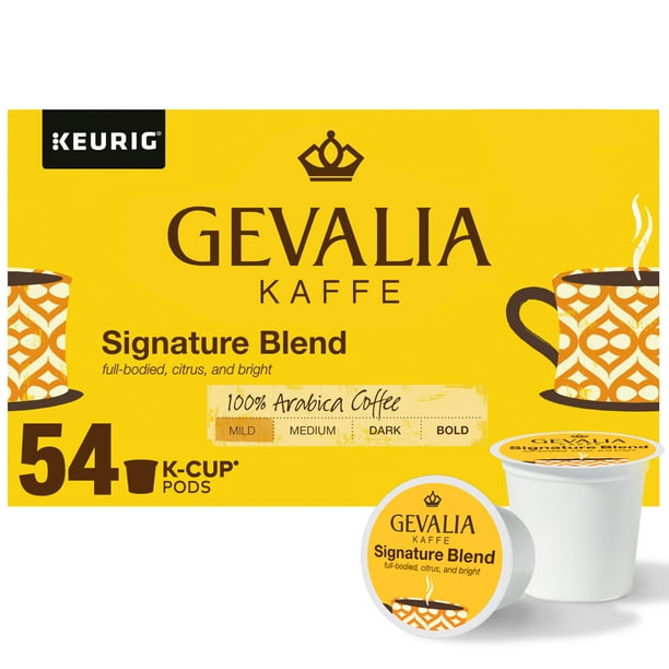Gevalia Signature Blend Mild Light Roast KCup® Coffee Pods, 54 ct Box