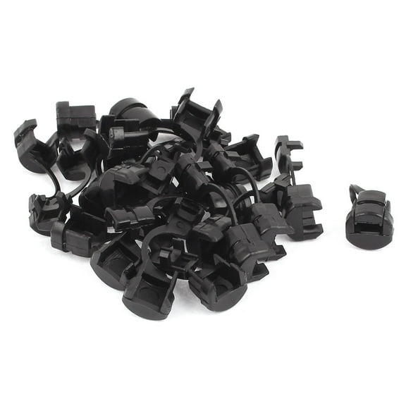 20 Pcs HDB-A8 Round Cable Wire Strain Relief Bush Grommet 12mm Length