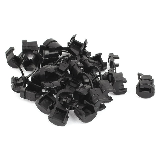 20 Pcs HDB-A8 Redondo Cable Alivio de Tensión Bush Grommet 12mm de Longitud